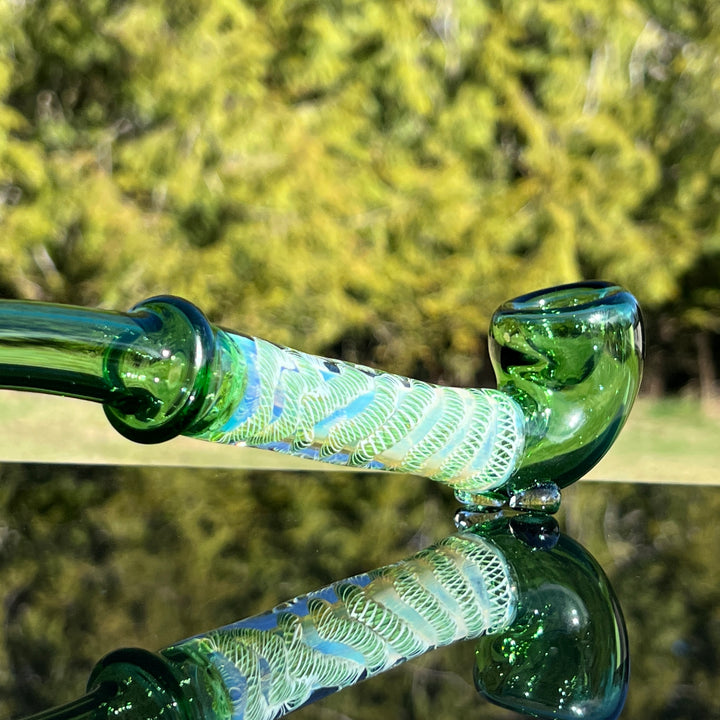 Green Dragon Gandalf Glass Pipe TG