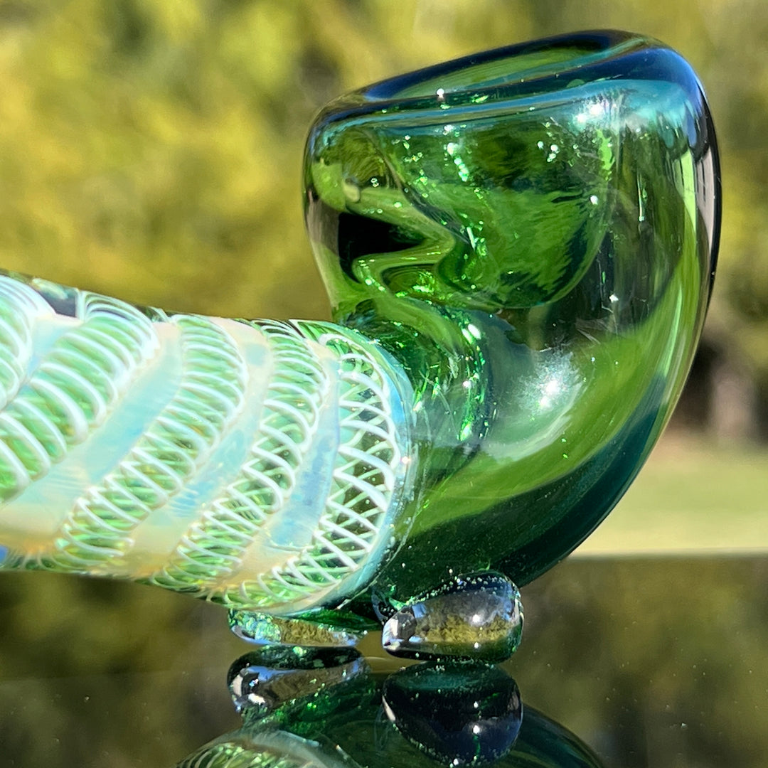 Green Dragon Gandalf Glass Pipe TG