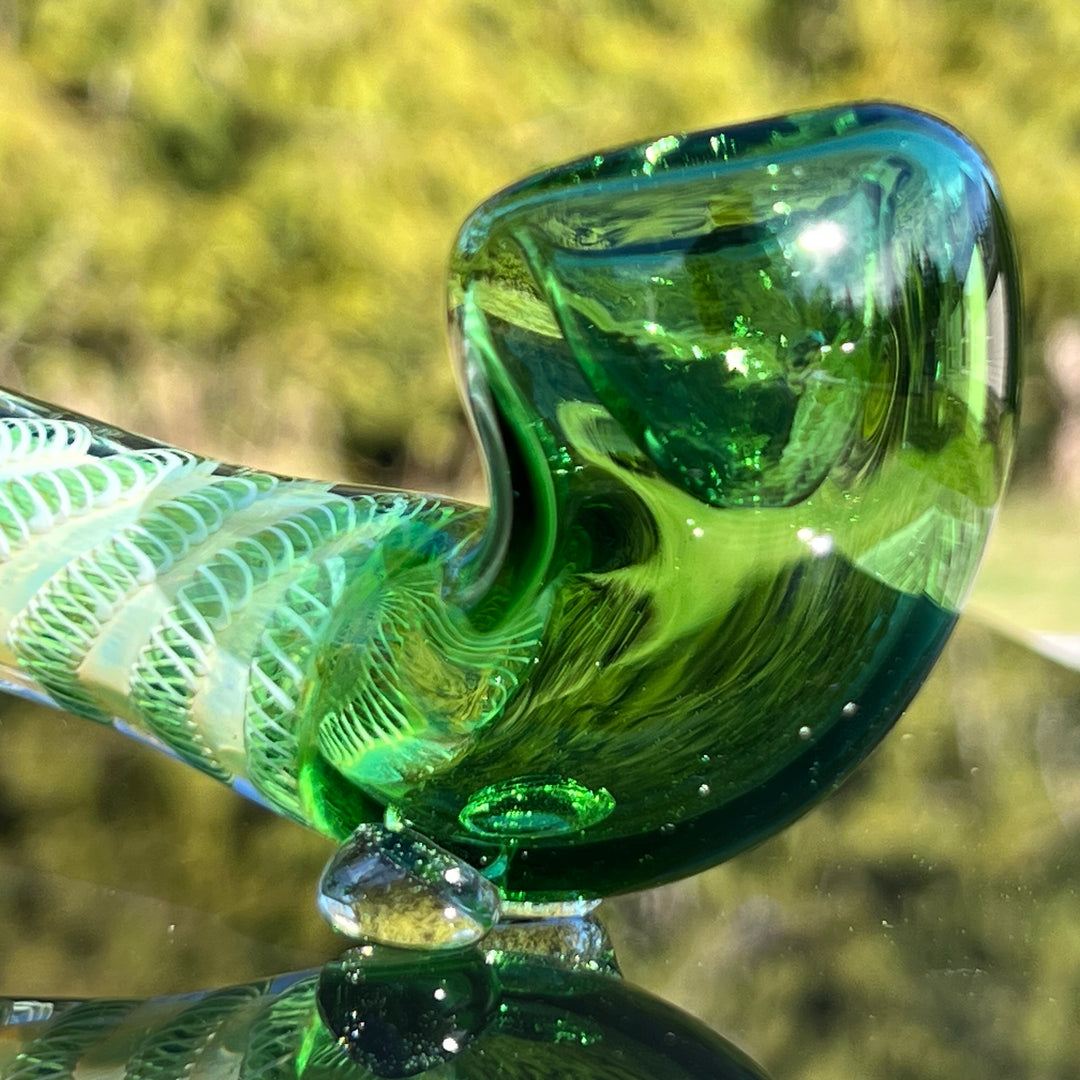 Green Dragon Gandalf Glass Pipe TG