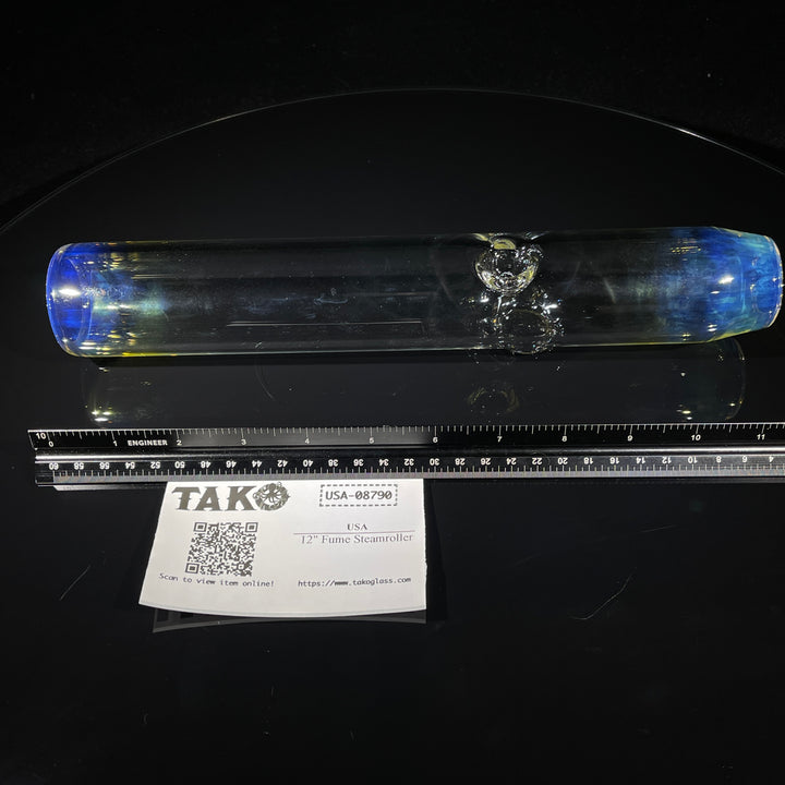 12" Fume Steamroller Glass Pipe USA