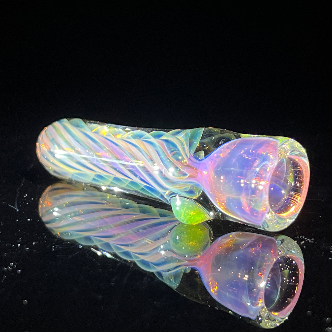 Thick Fume Chillum Glass Pipe Chuck Glass   