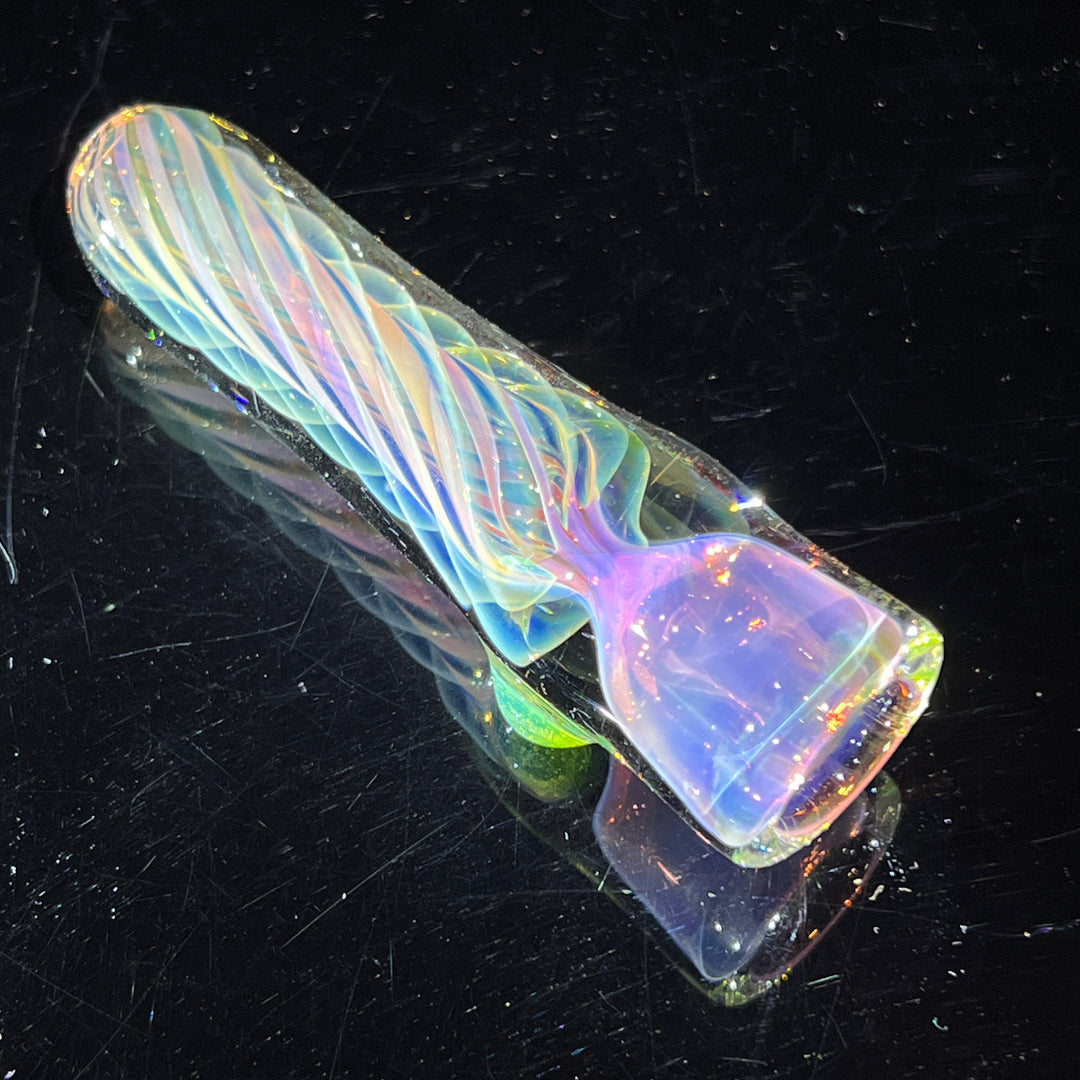 Thick Fume Chillum Glass Pipe Chuck Glass   