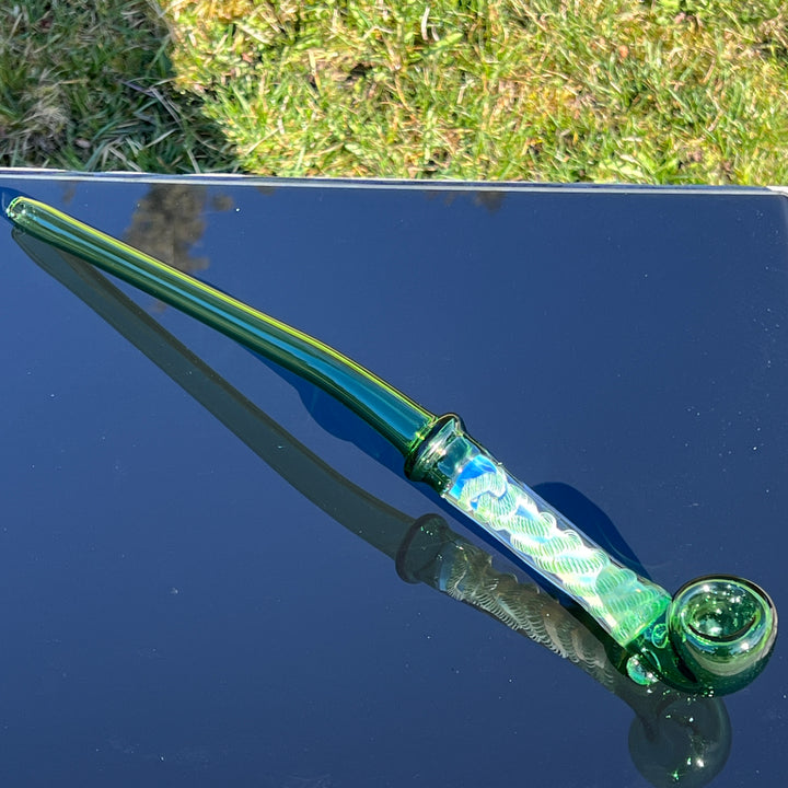 Green Dragon Gandalf Glass Pipe TG