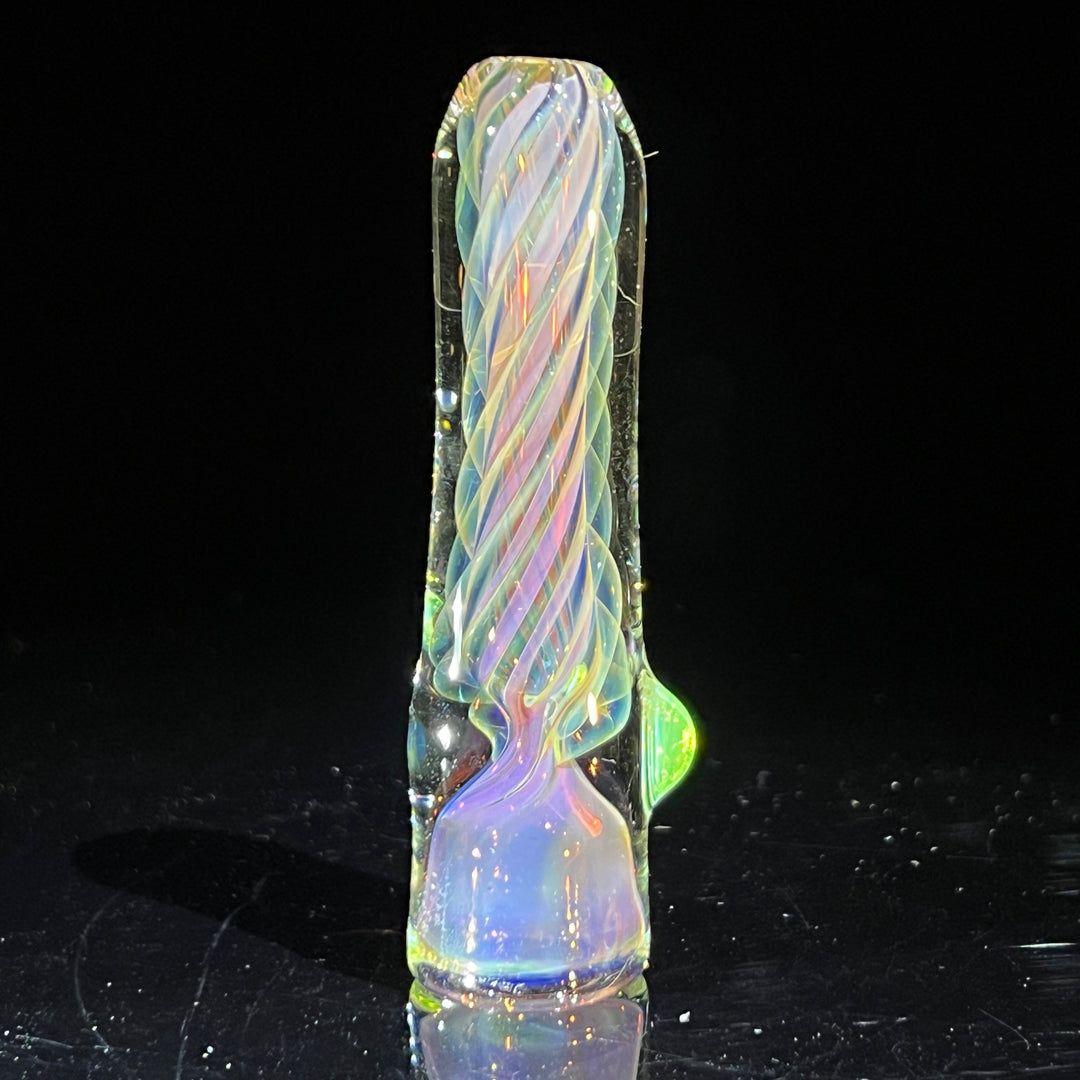 Thick Fume Chillum Glass Pipe Chuck Glass   