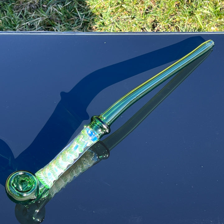 Green Dragon Gandalf Glass Pipe TG