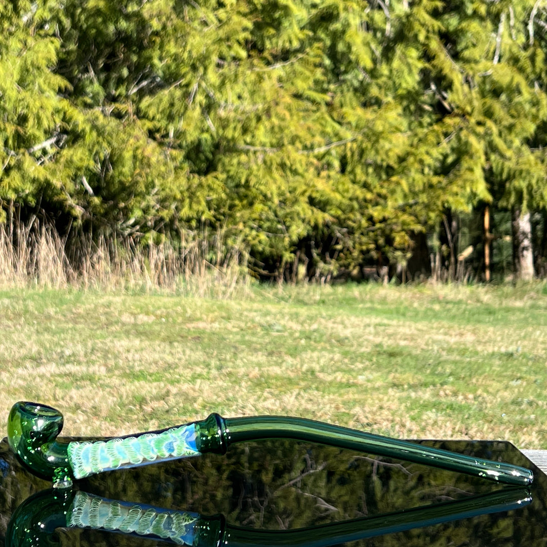 Green Dragon Gandalf Glass Pipe TG