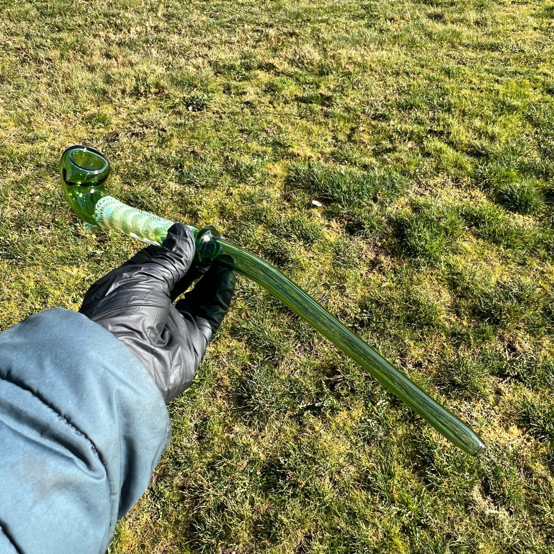 Green Dragon Gandalf Glass Pipe TG