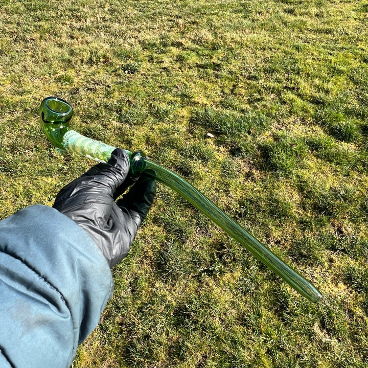 Green Dragon Gandalf Glass Pipe TG