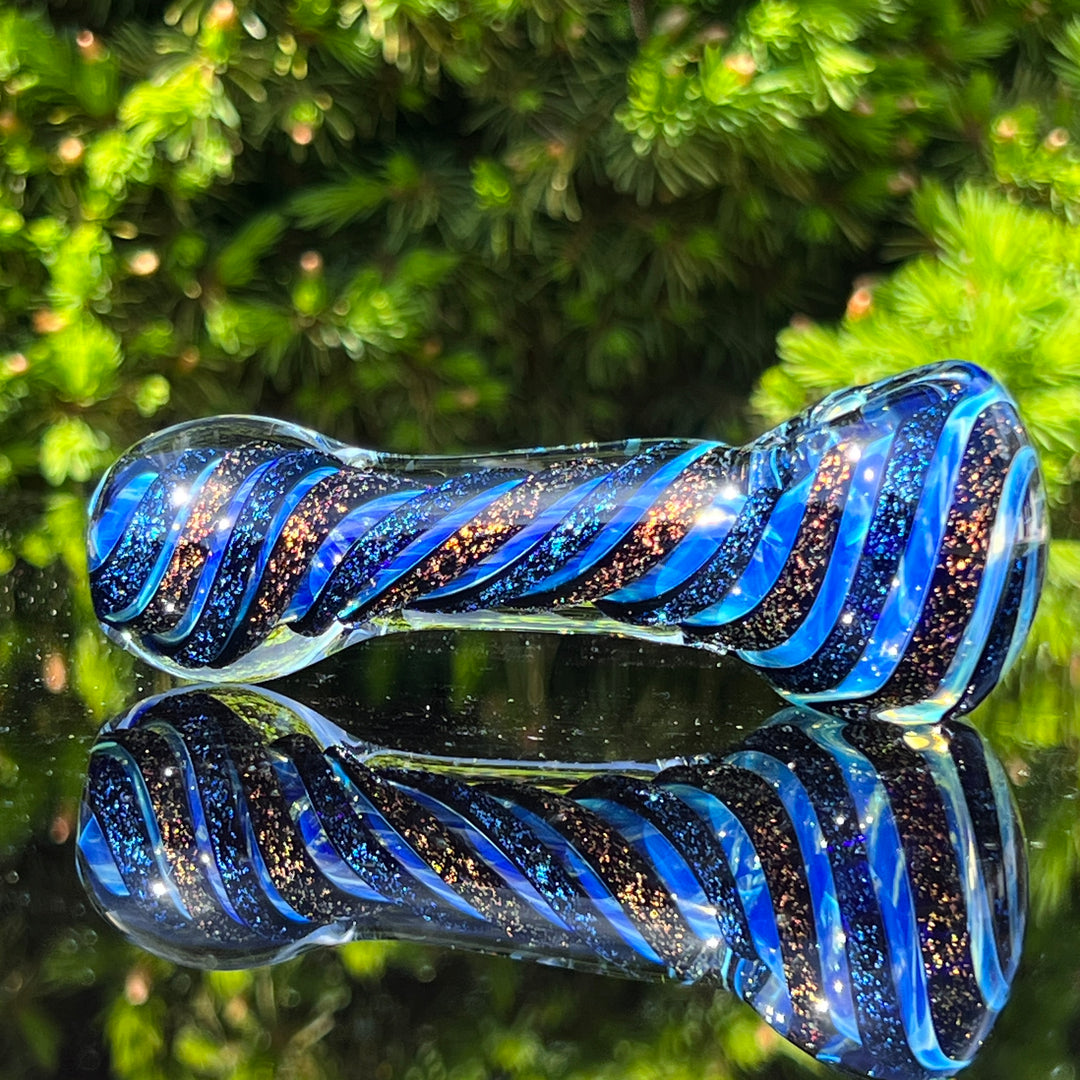 Dichro 4 Strip Glass Pipe 19 Glass Pipe Tiny Mike   