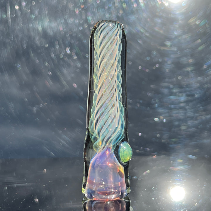 Thick Fume Chillum Glass Pipe Chuck Glass   