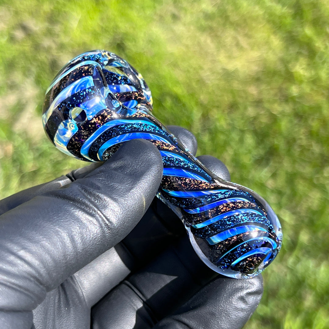 Dichro 4 Strip Glass Pipe 19 Glass Pipe Tiny Mike   