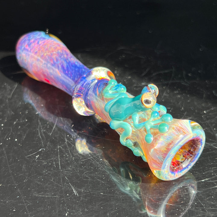 Frog Chillum Glass Pipe Beezy Glass   