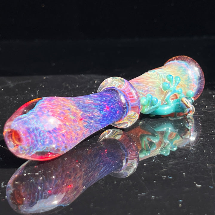 Frog Chillum Glass Pipe Beezy Glass   