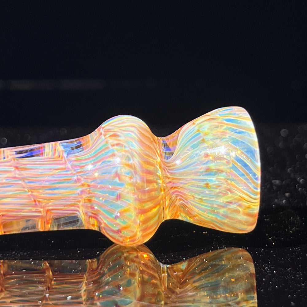 Coil Chillum Glass Pipe Schutz Glass   