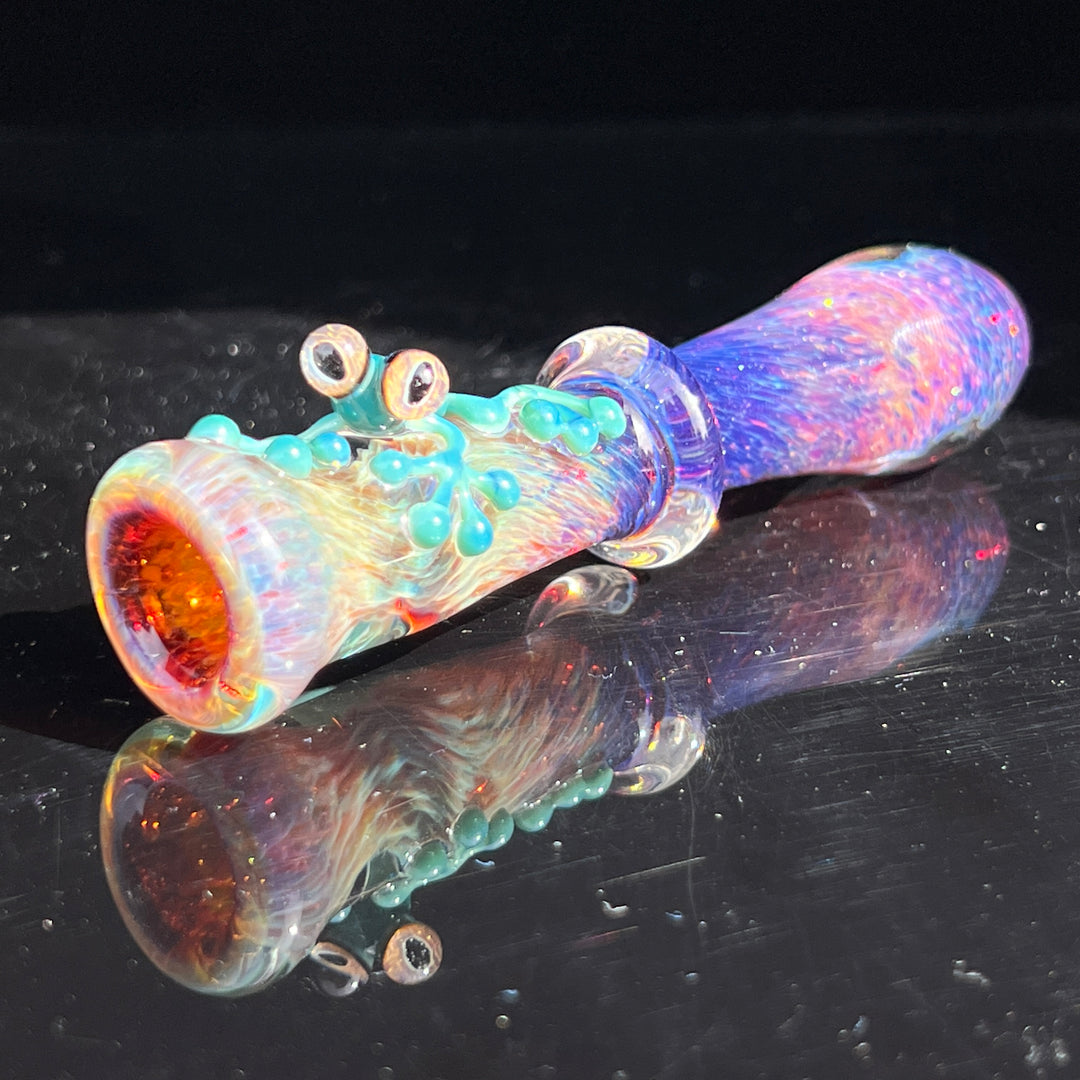 Frog Chillum Glass Pipe Beezy Glass   