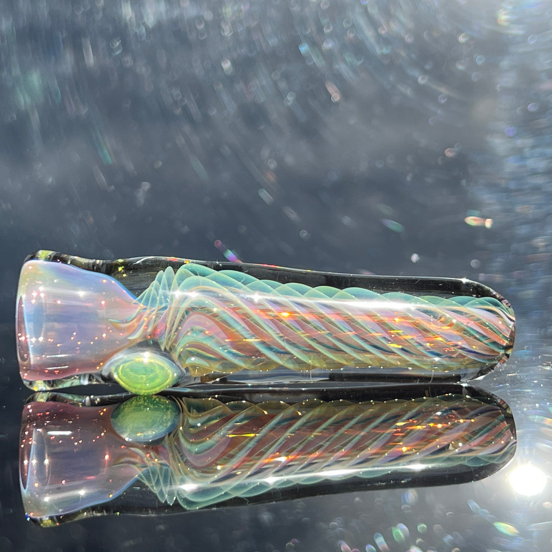 Thick Fume Chillum Glass Pipe Chuck Glass   