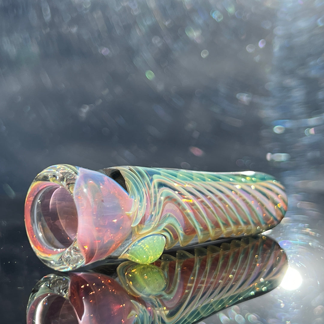 Thick Fume Chillum Glass Pipe Chuck Glass   