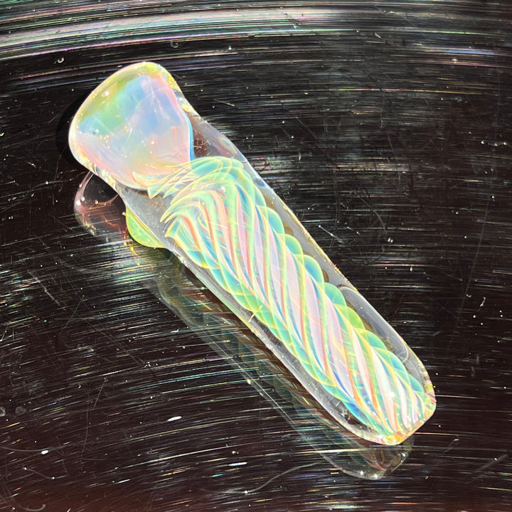 Thick Fume Chillum Glass Pipe Chuck Glass   