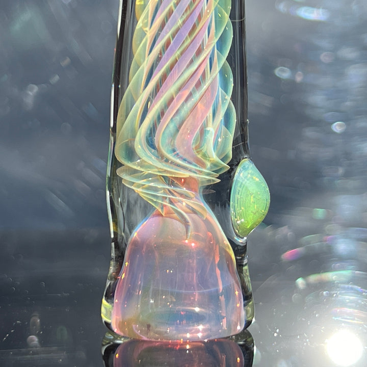 Thick Fume Chillum Glass Pipe Chuck Glass   