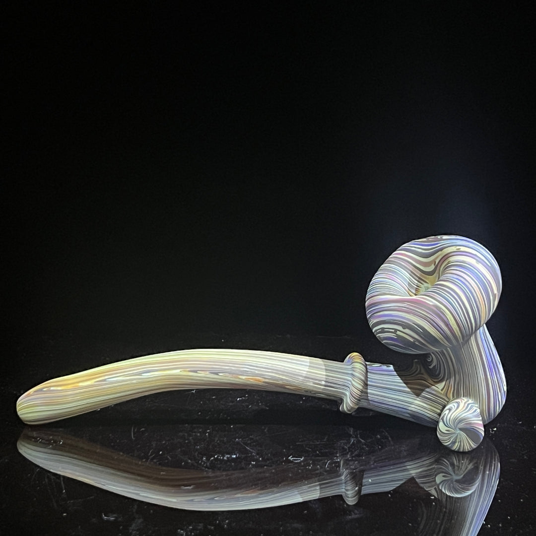 The Champion Wood Grain Gandalf Pipe Glass Pipe Wazoo Glass