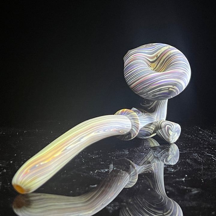 The Champion Wood Grain Gandalf Pipe Glass Pipe Wazoo Glass