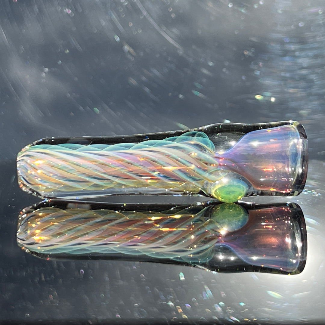 Thick Fume Chillum Glass Pipe Chuck Glass   