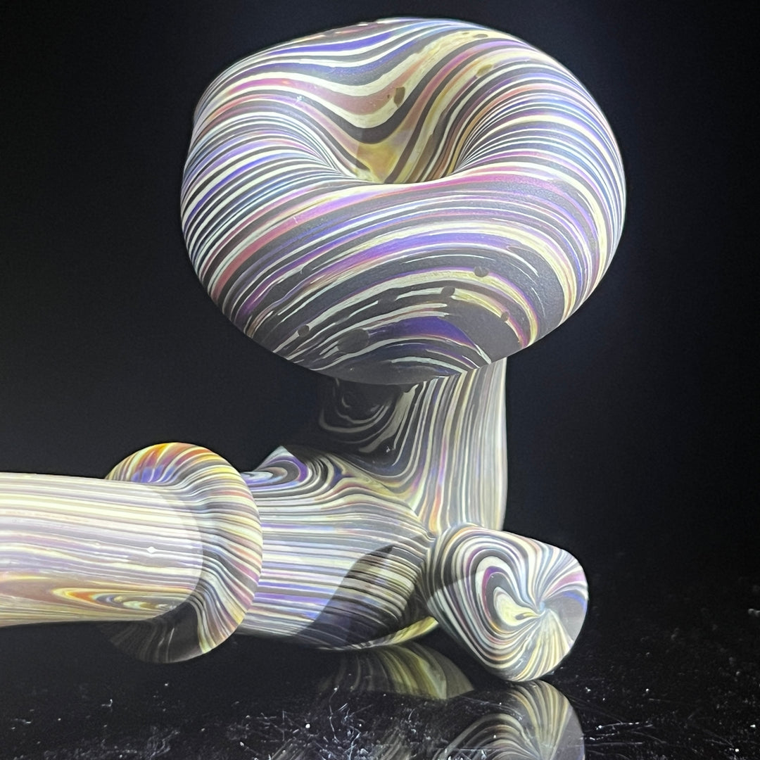 The Champion Wood Grain Gandalf Pipe Glass Pipe Wazoo Glass