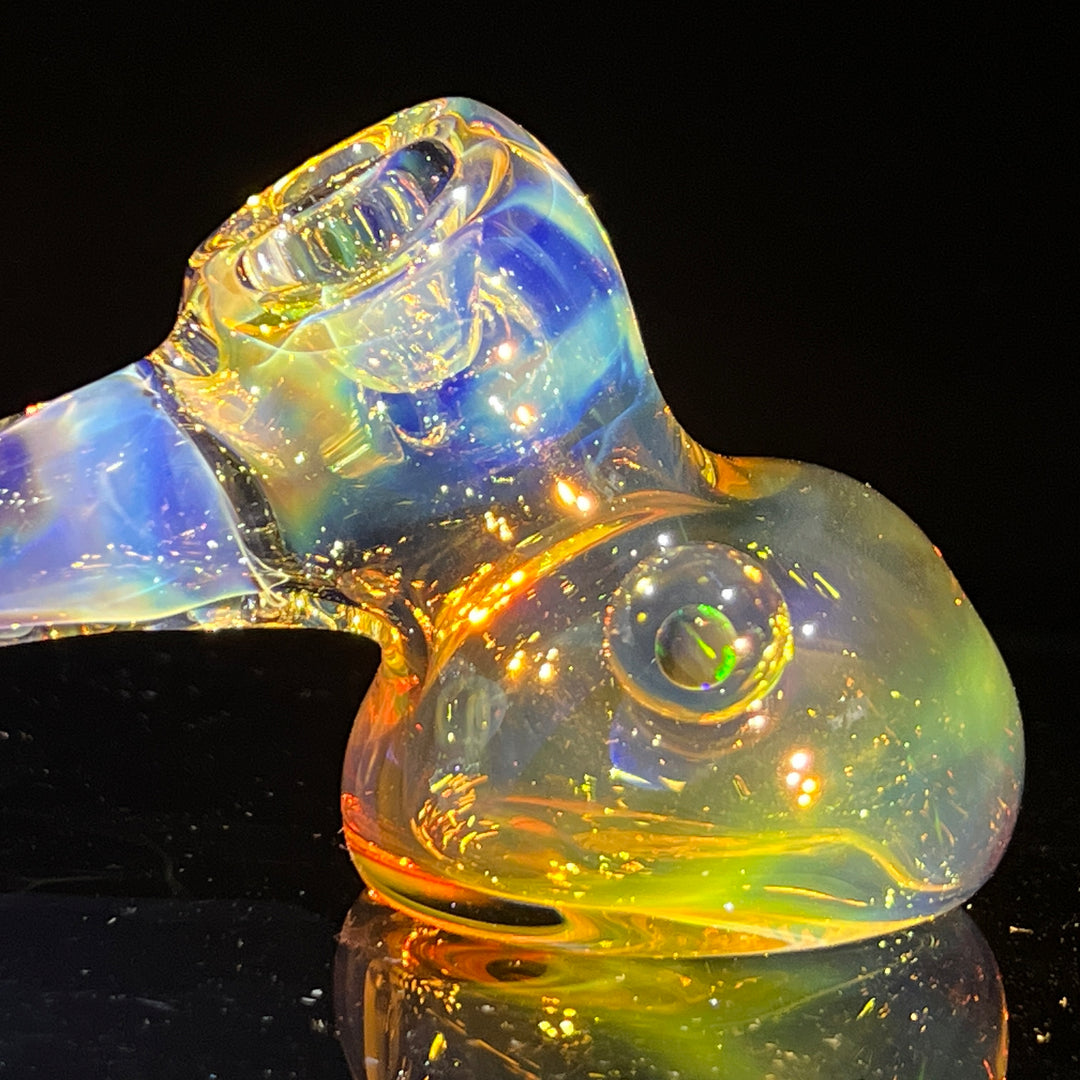 Silver Color Changing Glass Hammer Glass Pipe Tako Glass   