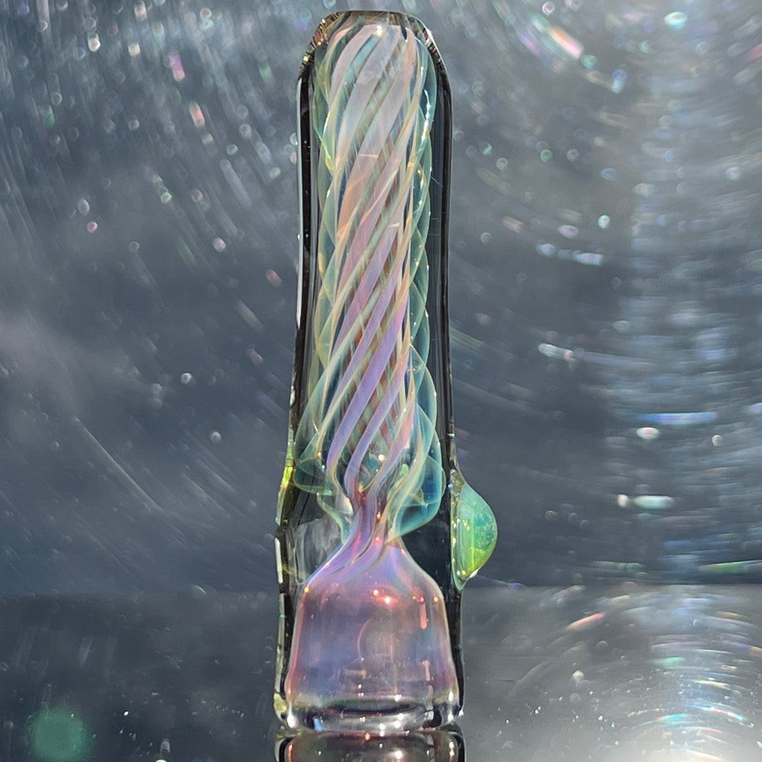 Thick Fume Chillum Glass Pipe Chuck Glass   