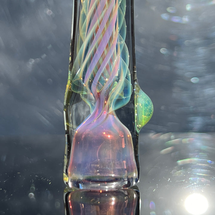 Thick Fume Chillum Glass Pipe Chuck Glass   