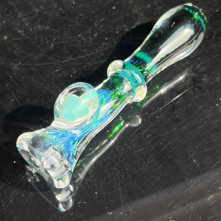 Mushroom Chillum Glass Pipe Beezy Glass   