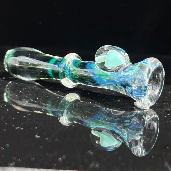 Mushroom Chillum Glass Pipe Beezy Glass   