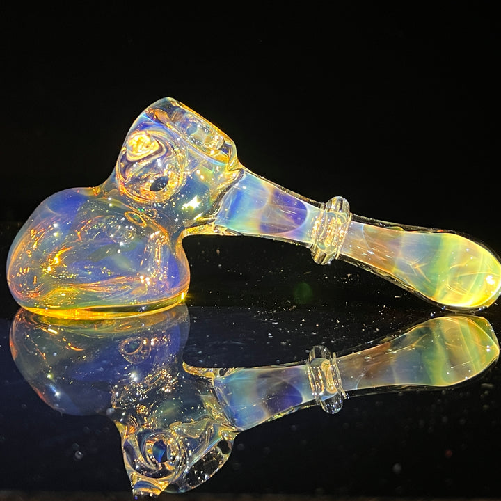 Silver Color Changing Glass Hammer Glass Pipe Tako Glass   