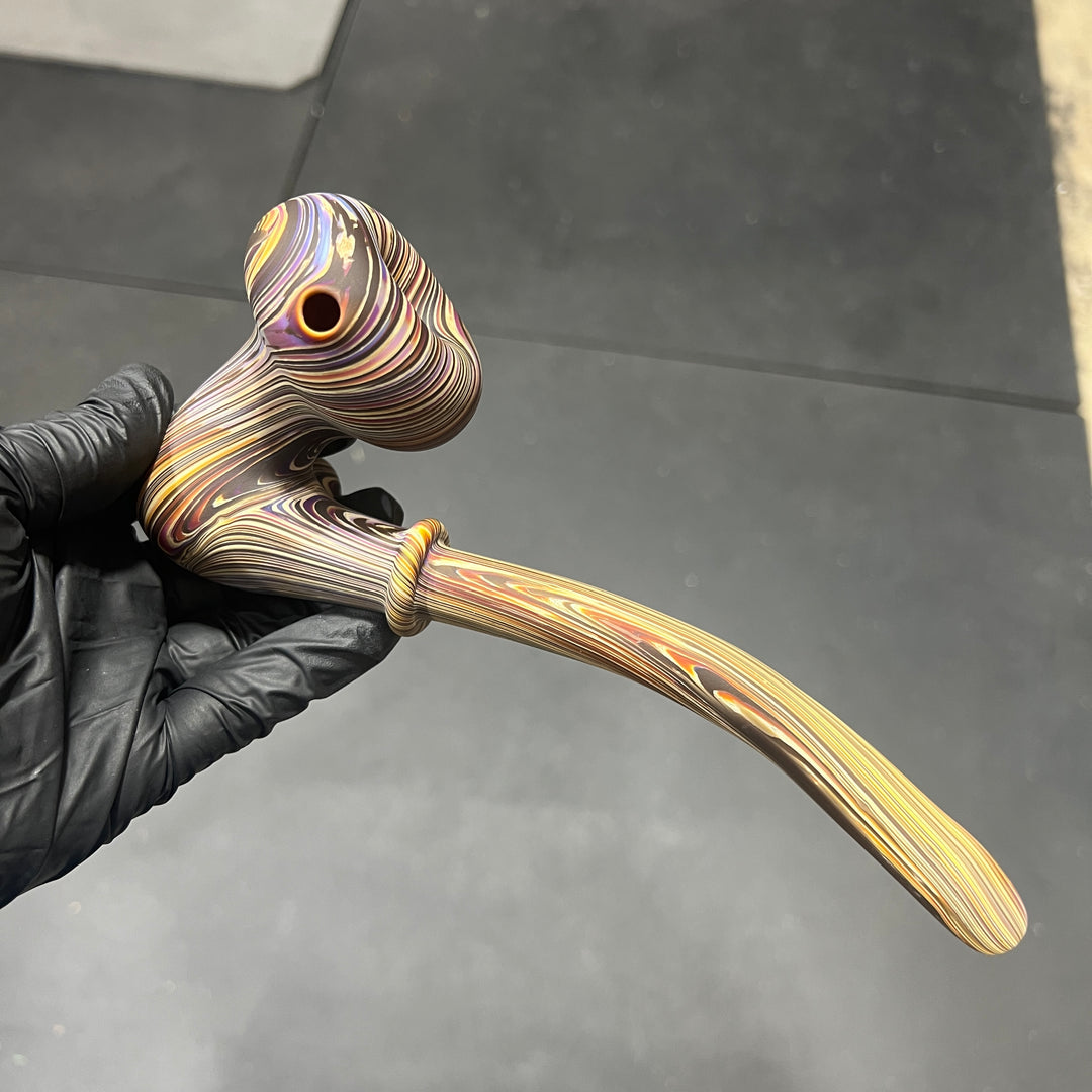 The Champion Wood Grain Gandalf Pipe Glass Pipe Wazoo Glass