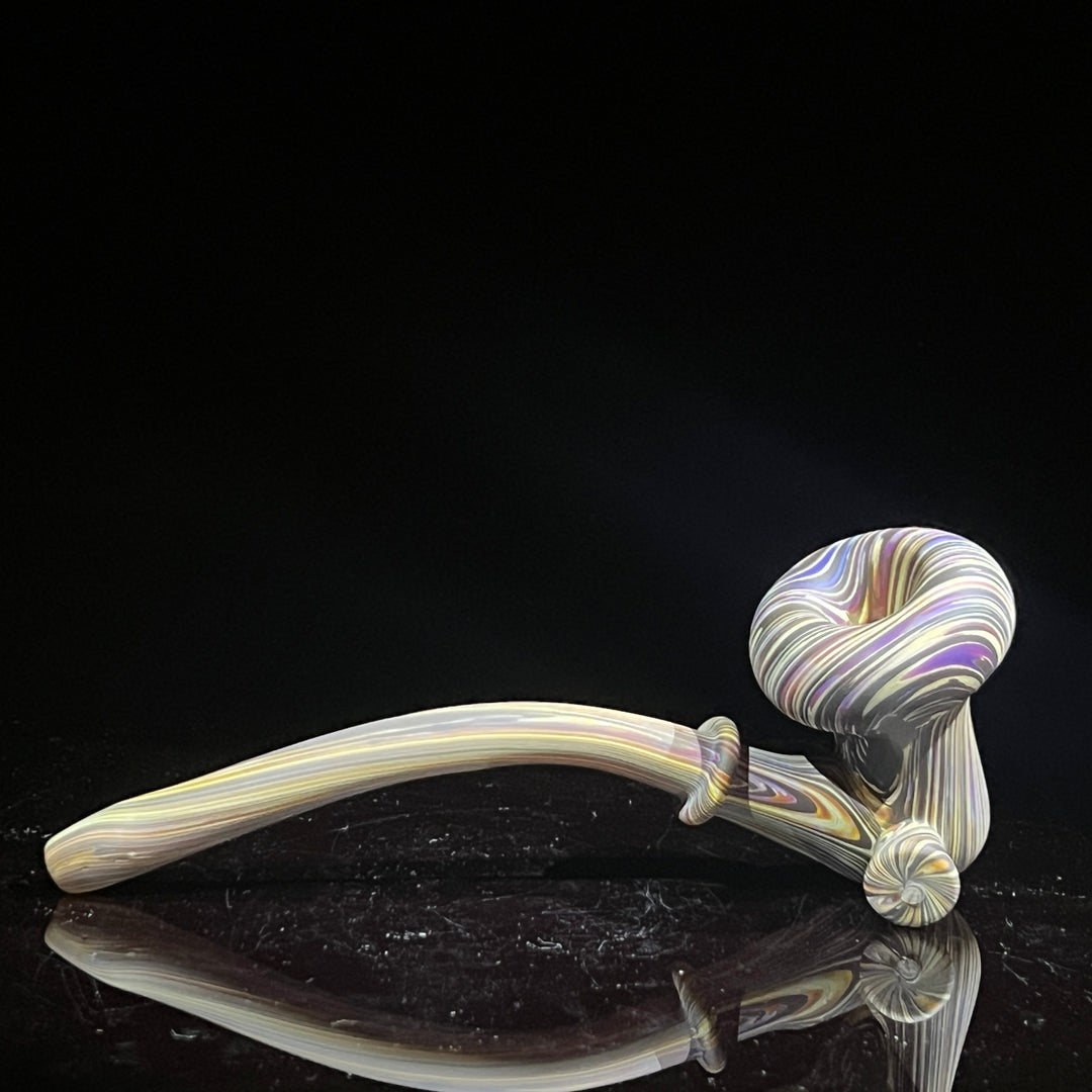 The Champion Wood Grain Gandalf Pipe Glass Pipe Wazoo Glass