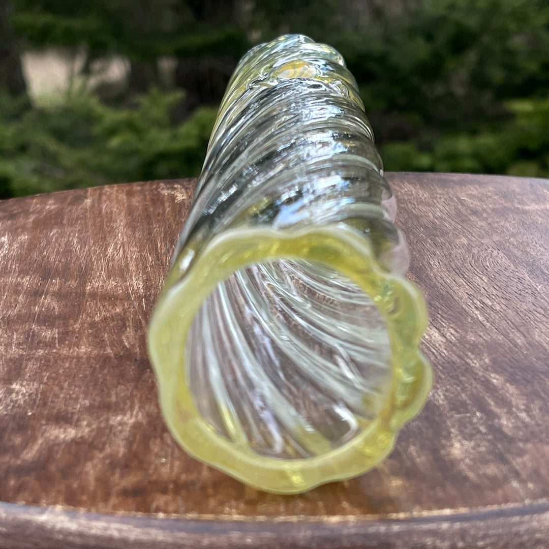 12" Twisted Fume Steamroller Glass Pipe USA