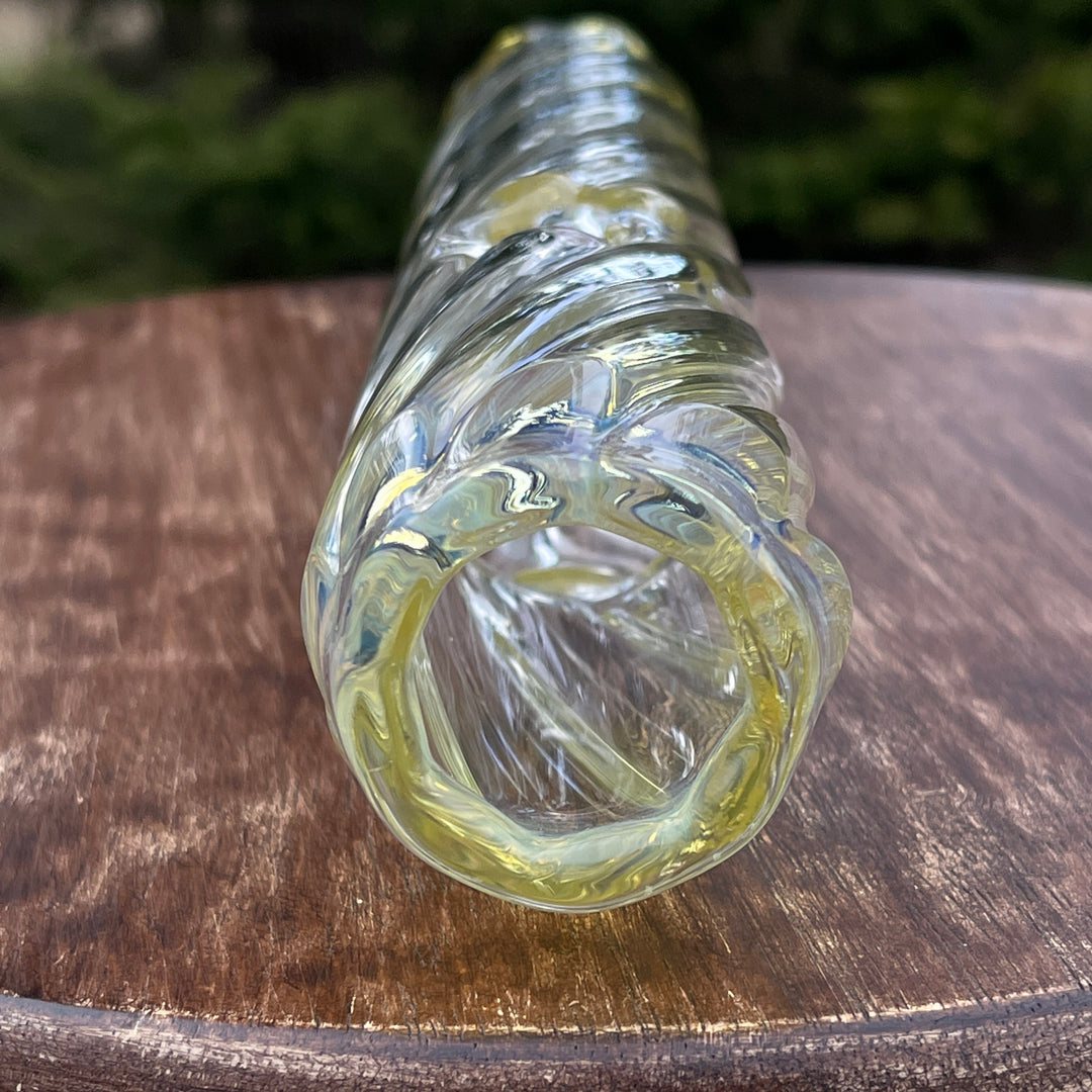 12" Twisted Fume Steamroller Glass Pipe USA