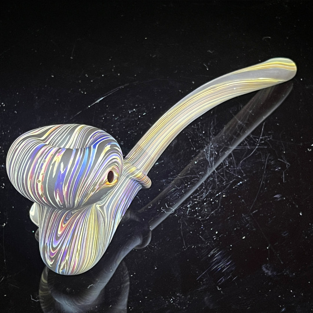 The Champion Wood Grain Gandalf Pipe Glass Pipe Wazoo Glass