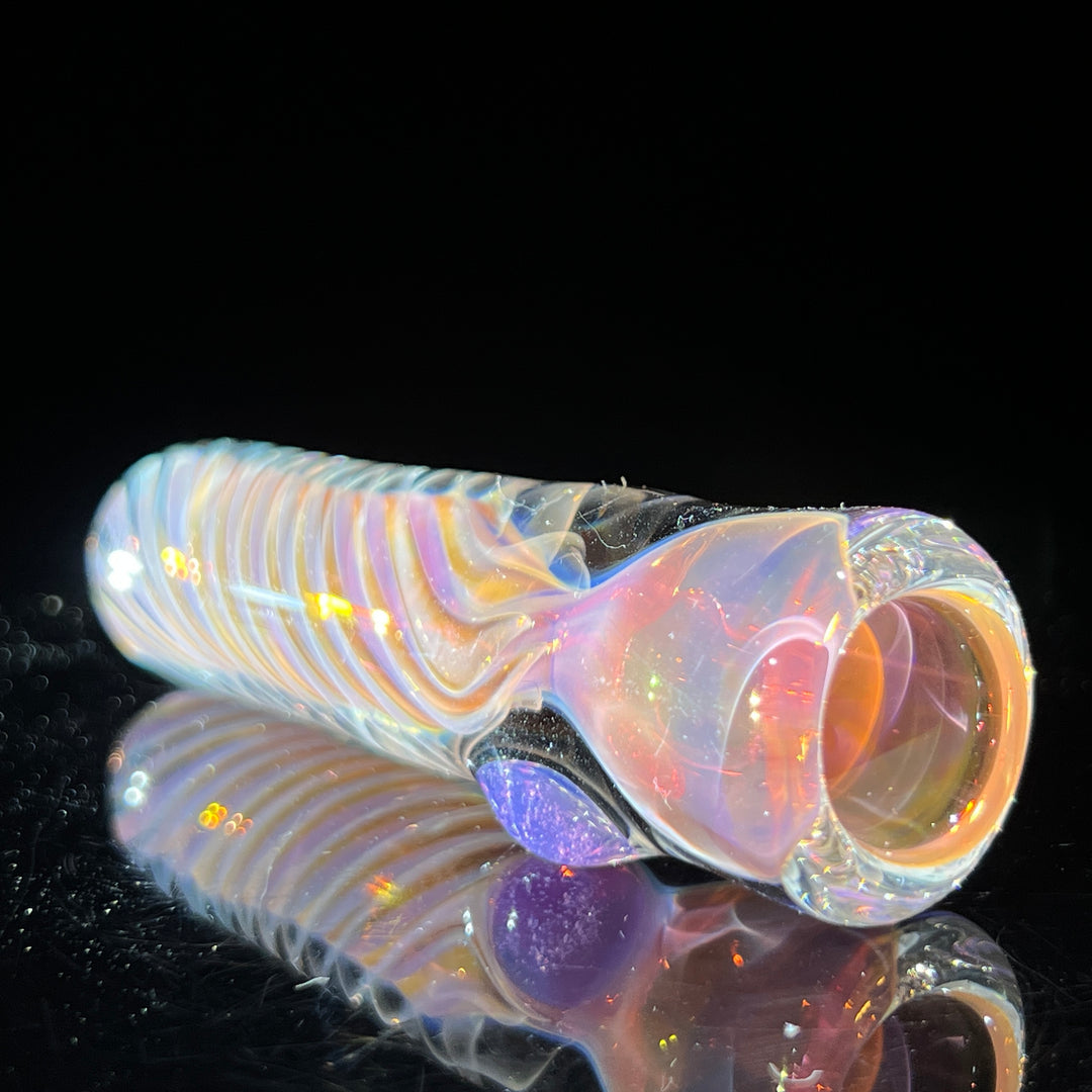 Thick Fume Chillum Glass Pipe Chuck Glass   