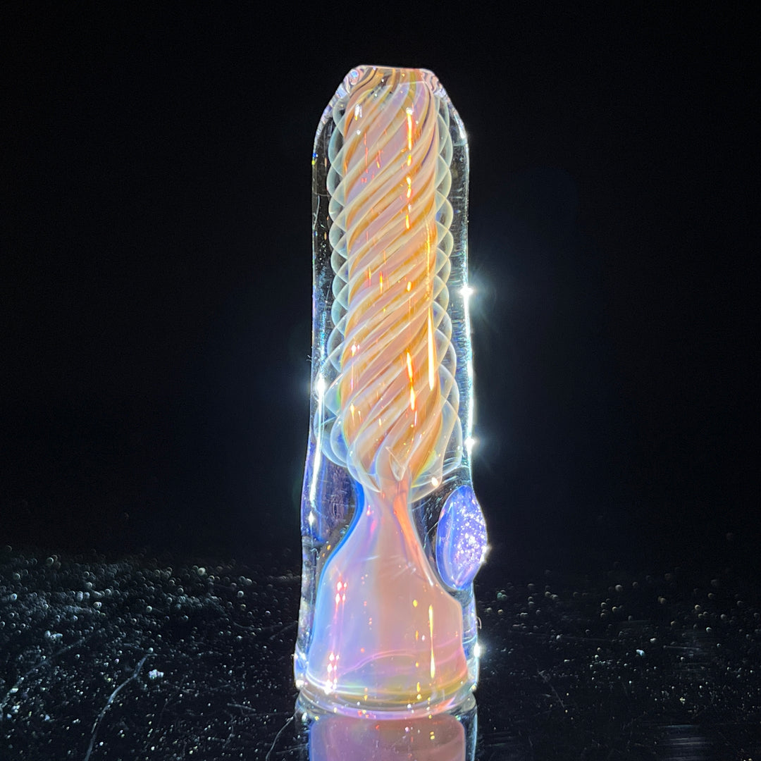 Thick Fume Chillum Glass Pipe Chuck Glass   