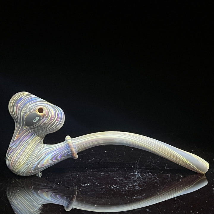 The Champion Wood Grain Gandalf Pipe Glass Pipe Wazoo Glass