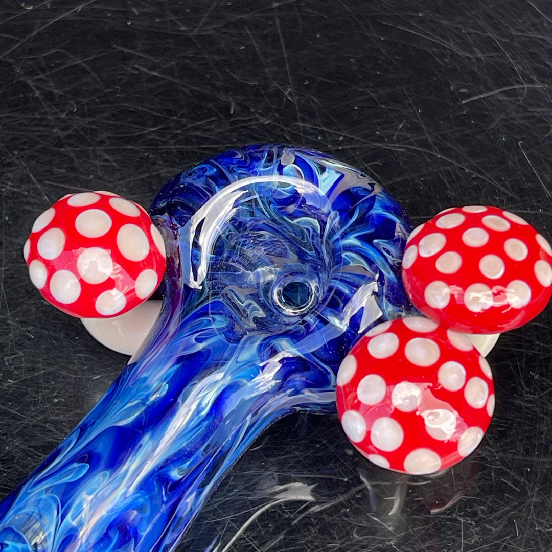 Mushroom Glass Pipe Combo Glass Pipe GXG Studio   