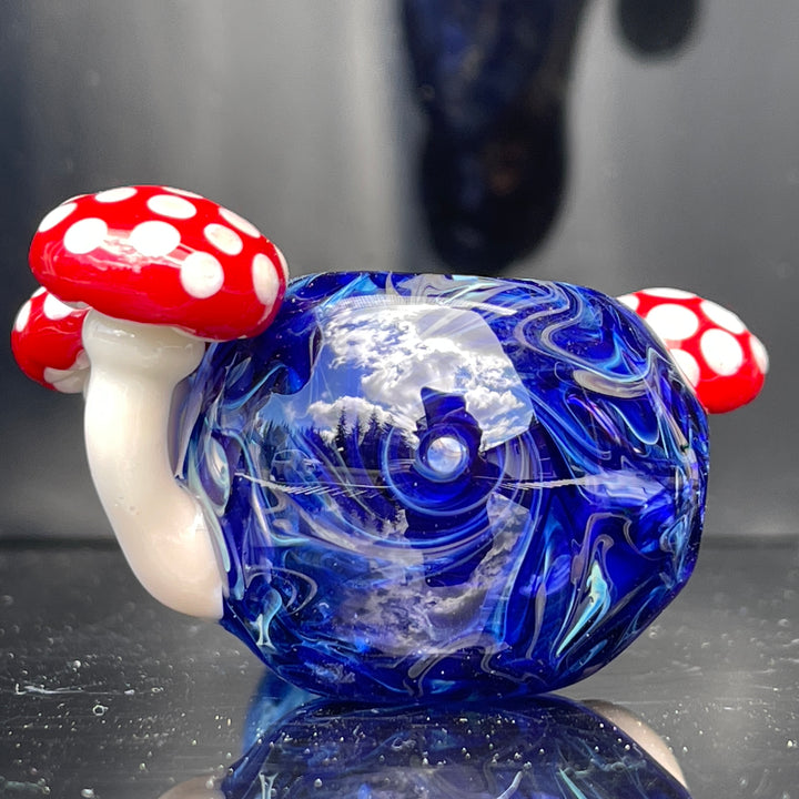 Mushroom Glass Pipe Combo Glass Pipe GXG Studio   