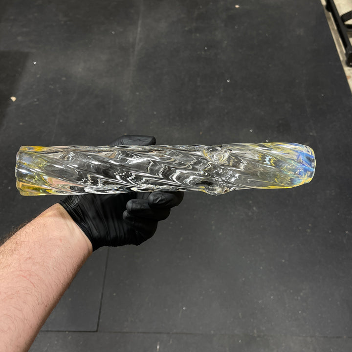 12" Twisted Fume Steamroller Glass Pipe USA