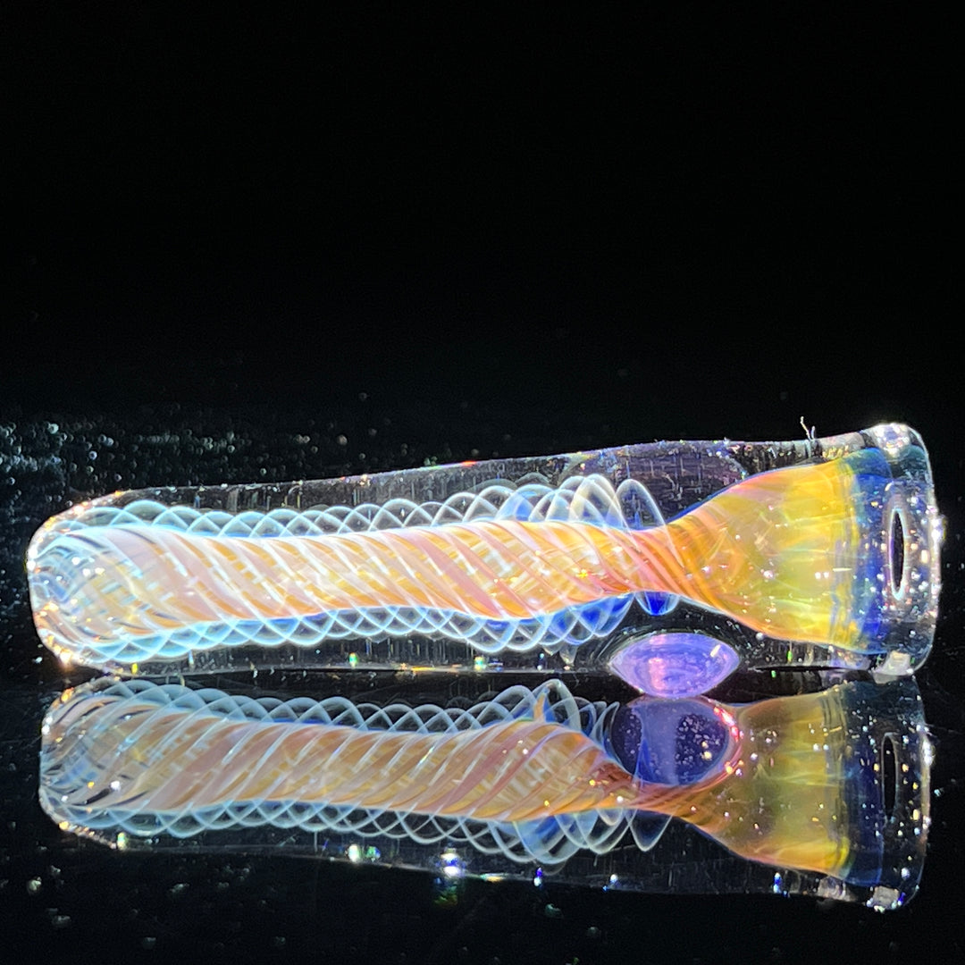 Thick Fume Chillum Glass Pipe Chuck Glass   