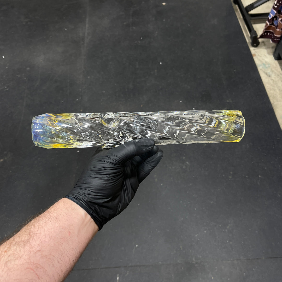 12" Twisted Fume Steamroller Glass Pipe USA