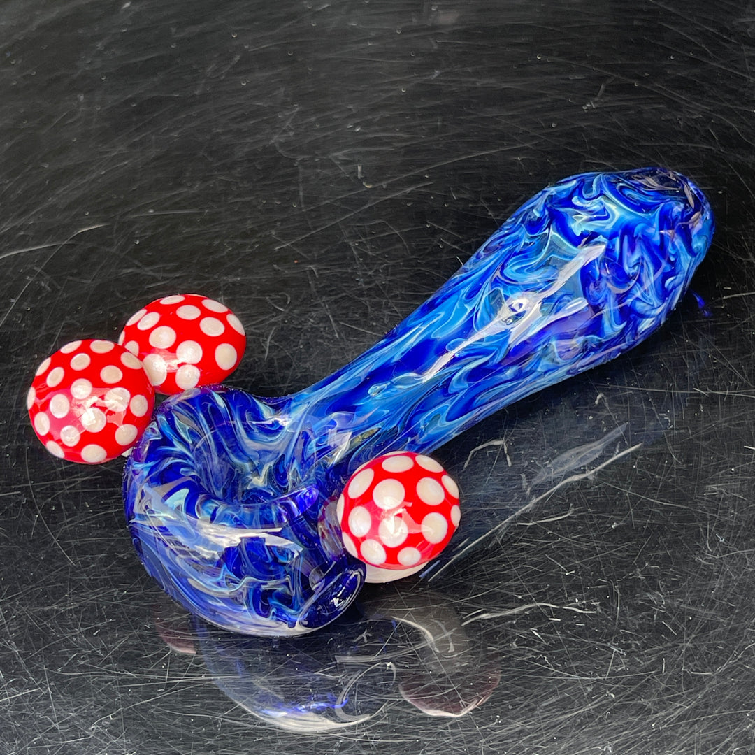 Mushroom Glass Pipe Combo Glass Pipe GXG Studio   