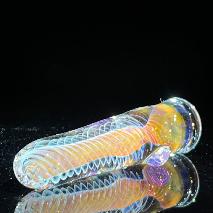 Thick Fume Chillum Glass Pipe Chuck Glass   