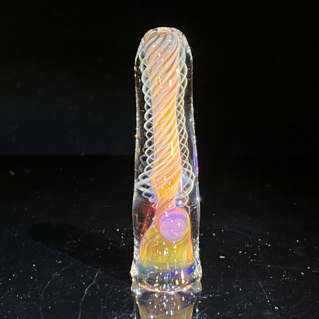 Thick Fume Chillum Glass Pipe Chuck Glass   