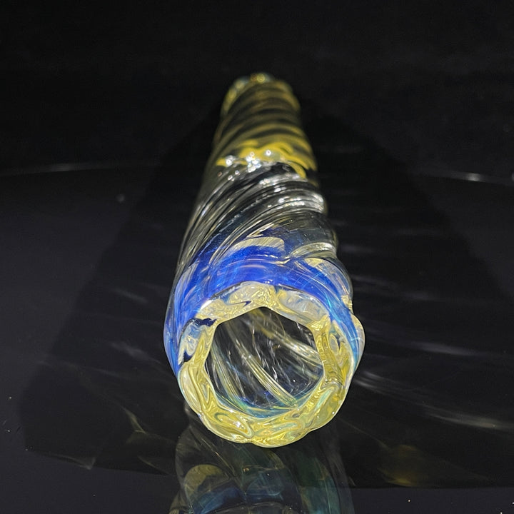 18" Twisted Fume Steamroller Glass Pipe TG